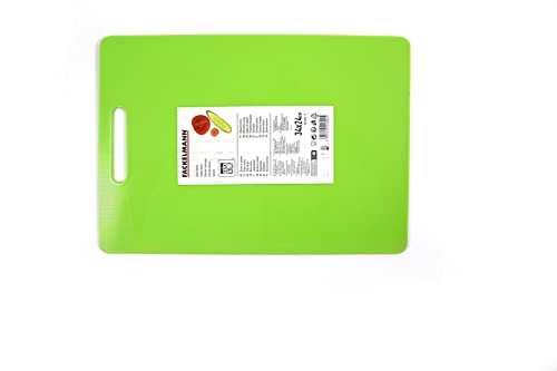 Fackelmann 521602 Schneidebrett in PL 31,5 x 19 cm, Farben: Grün, Rot, Orange, Menge: 1 Stück, Polypropylen Fackelmann 521602 Schneidebrett in PL 31,5 x 19 cm, Farben: Grün, Rot, Orange, Menge: 1 Stück, Polypropylen von FACKELMANN