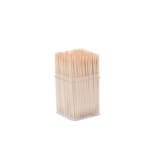 Fackelmann 57649 Zahnstocher in Box mit Deckel, Holzspieß, Zahnstocher aus Holz, Zahnstocher, Holz, 6,5 cm, 300 Stück Fackelmann 57649 Zahnstocher in Box mit Deckel, Holzspieß, Zahnstocher aus Holz, Zahnstocher, Holz, 6,5 cm, 300 Stück von FACKELMANN