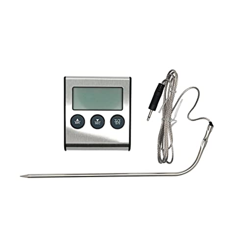 Fackelmann 63805 Digitales Kochthermometer mit Sonde, Thermo-Thermometer, Kochfühler, Digitales Thermometer, ABS, 7 x 6,2 cm von FACKELMANN