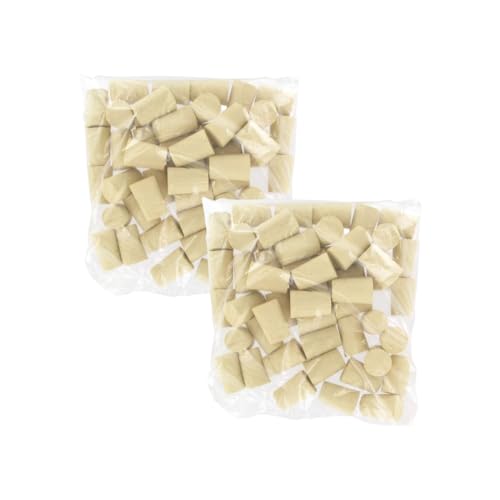 Fackelmann 9901250 100 Stück konische Korken für Weinflaschen, Beige, 3,3 x 2,1 cm Fackelmann 9901250 100 Stück konische Korken für Weinflaschen, Beige, 3,3 x 2,1 cm von FACKELMANN