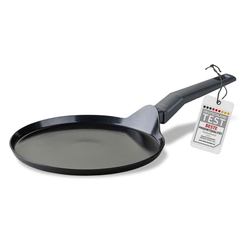 Fackelmann Crepepfanne 25cm Statement – Keramik beschichtete flache Pfanne - Recyceltes Aluminium mit Antihaft-Beschichtung – Für alle Herdarten inklusive Induktion, PFAS-frei Fackelmann Crepepfanne 25cm Statement – Keramik beschichtete flache Pfanne - Recyceltes Aluminium mit Antihaft-Beschichtung – Für alle Herdarten inklusive Induktion, PFAS-frei von FACKELMANN