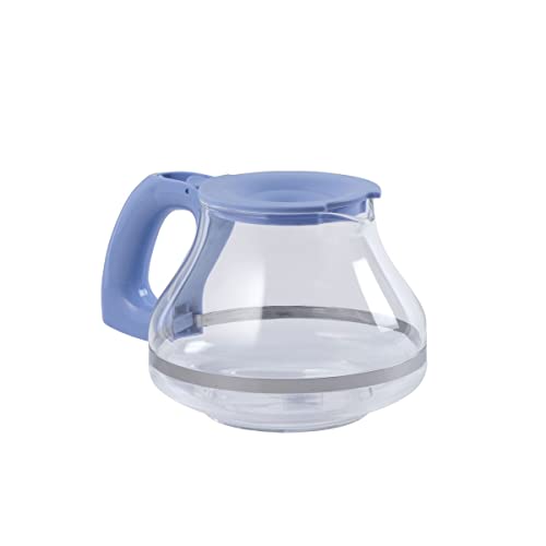 Fackelmann FCK2060750 Philips Kaffeekanne 502, Glas, Flieder, 16 x 16,3 x 12,7 cm, durchsichtig von FACKELMANN