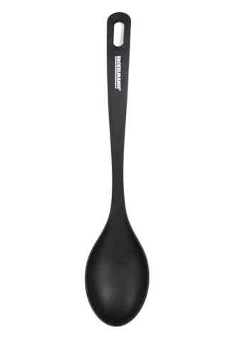 Fackelmann Fenix Kochlöffel, 100% recyceltes RPET-Material, recycelbarer Kunststoff mit hoher Hitzebeständigkeit bis 230°C, hohe Haltbarkeit, kratzfest, Farbe Schwarz, 31 cm, 1 Stück Fackelmann Fenix Kochlöffel, 100% recyceltes RPET-Material, recycelbarer Kunststoff mit hoher Hitzebeständigkeit bis 230°C, hohe Haltbarkeit, kratzfest, Farbe Schwarz, 31 cm, 1 Stück von FACKELMANN