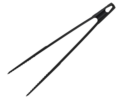 Fackelmann Fenix Küchenzange, 100% recyceltes RPET-Material, recycelbarer Kunststoff mit hoher Hitzebeständigkeit bis 230 °C, hohe Haltbarkeit, kratzfest, Schwarz, 30 cm, 1 Stück Fackelmann Fenix Küchenzange, 100% recyceltes RPET-Material, recycelbarer Kunststoff mit hoher Hitzebeständigkeit bis 230 °C, hohe Haltbarkeit, kratzfest, Schwarz, 30 cm, 1 Stück von FACKELMANN