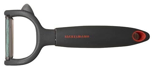 Fackelmann Gemüseschäler, Anthrazitgrau und Rot Fackelmann Gemüseschäler, Anthrazitgrau und Rot von FACKELMANN