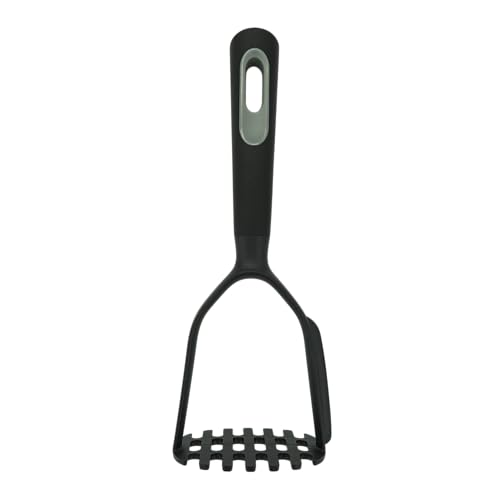 Fackelmann PRO Kartoffelstampfer Kunststoff Hitzebeständig Obst & Gemüse Babynahrung Stampfer Große Stabile Pressplatte Soft Touch Handheld Food Crusher Ricer für Marmelade Gemüse & Obst 27cm Fackelmann PRO Kartoffelstampfer Kunststoff Hitzebeständig Obst & Gemüse Babynahrung Stampfer Große Stabile Pressplatte Soft Touch Handheld Food Crusher Ricer für Marmelade Gemüse & Obst 27cm von FACKELMANN