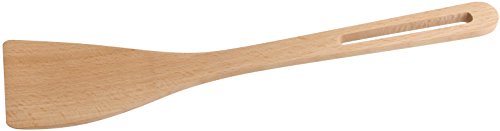 Fackelmann Wender 32 cm FAIR, Küchenhelfer aus FSC-zertifiziertem Holz, Spatula für beschichtete Töpfe und Pfannen (Farbe: Braun), Menge: 1 Stück von FACKELMANN