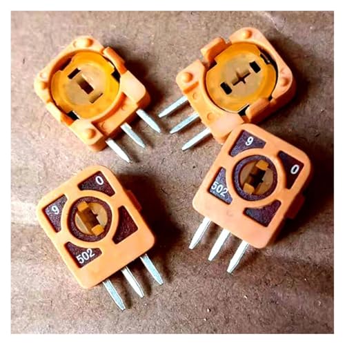 FACSER 10PCS Remote Control Aircraft Rocker RC Airplane Potentiometer Switch Piece B502 502 5K B10K 103 45 60 330 Degrees(B502 90 Degrees) von FACSER