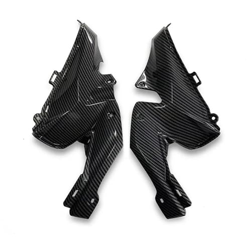 FACSER Motorrad Seitenspoiler Für Kawasaki Für Z900 Z 900 2020-2023 Schlüsselschalterabdeckung Verbindungsplatte Innenfutterplatte Motorradverkleidungen Zubehör Frontverkleidung(C-Carbon Look) von FACSER
