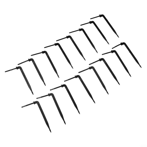 5 mm Schlauch Pfeil Tropfer Tropfbewässerung Strahler Tropfer Sprinkler Tropfbewässerung Schlauch Pfeil Tropfer Präzisionspflanzenbewässerung (50 Stück) von FACULX