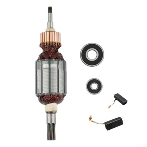 5-teiliges komplettes Ersatz-Anker-Set mit wesentlichen Teilen mit Kugellagern und Bürsten für Modelle für HR4010C/HR4001C/HR4011C 5-teiliges komplettes Ersatz-Anker-Set mit wesentlichen Teilen mit Kugellagern und Bürsten für Modelle für HR4010C/HR4001C/HR4011C von FACULX