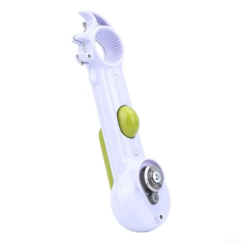6-in-1-Flaschenöffner, Multifunktions-Dosenöffner, Bierdosenöffner, ergonomischer rutschfester Deckelöffner, manueller Dosenöffner, Edelstahl-Glasöffner von FACULX