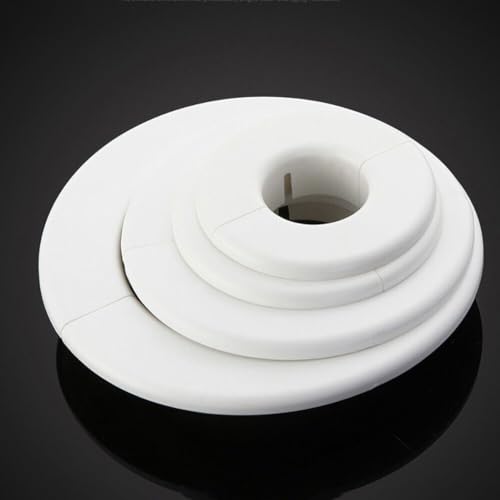 Abdeckung Rosetten Abdeckung Rosette Kabeleinführung Kabeldurchlass 40 mm bis 80 mm Lochabdeckung Kabeleinführung Buchsen Outdoor Wandeingang Ordentliche Abdeckung (40 mm) von FACULX