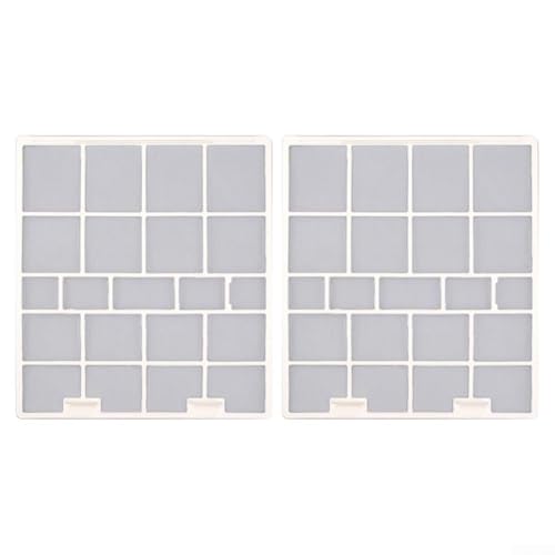 FACULX Air Conditioner Air Filter, Air Filtering Screen Replacement, AC Filter Accessories, Anti Dust Mesh Screen for Indoor Unit Air Outlet (34x38cm) von FACULX