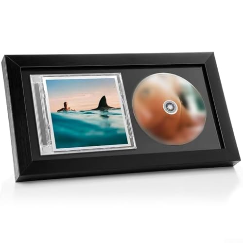 FACULX CD-Rahmenabdeckung & Disc, Album-Bilderrahmen, Massivholz, CD-Album-Abdeckung, Display-Rahmen, Wandhalterung, Bilderrahmen, Heimbüro, Musikdekoration, 35 x 19 x 5 cm FACULX CD-Rahmenabdeckung & Disc, Album-Bilderrahmen, Massivholz, CD-Album-Abdeckung, Display-Rahmen, Wandhalterung, Bilderrahmen, Heimbüro, Musikdekoration, 35 x 19 x 5 cm von FACULX