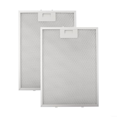FACULX Ersatzfilter für Dunstabzugshaube, Metallgitter, Fettauffangbehälter für Herd-Abluftventilator, 5-lagige Aluminiumkonstruktion, 2 Stück FACULX Ersatzfilter für Dunstabzugshaube, Metallgitter, Fettauffangbehälter für Herd-Abluftventilator, 5-lagige Aluminiumkonstruktion, 2 Stück von FACULX