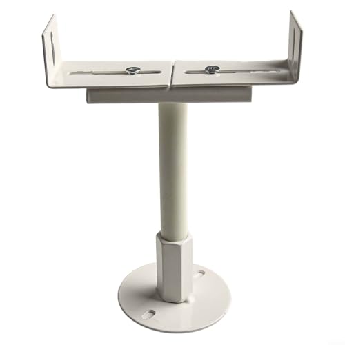 FACULX Heizkörperhalterungen aus Gusseisen, verstellbare Höhe 18–23 cm, Heizkörperstütze, Wandmontage-Set für horizontale Heizkörper (1 Stück) von FACULX