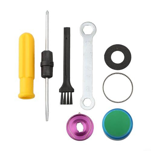 FACULX PR100 PD106 Angelrolle Modifikationsset Metall Kohlefaser Drag Click Wassertropfen Rad Ersatzteile Werkzeug Zubehör Set von FACULX