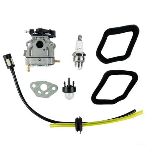 FACULX Rasenmäher-Vergaser-Reparatursatz mit Dichtung für Primerbirne, Luftfilter, Kraftstoffleitung für RLTGM25CS RLT254FCDSN RLT254FSDSN RBCGM25BB RBCGM25SS von FACULX