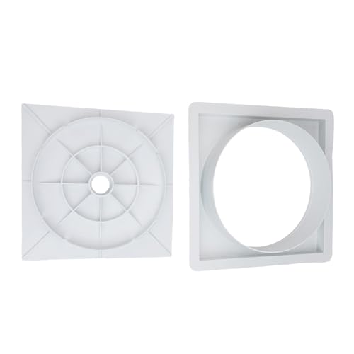 FACULX SP1091LX Verlängerungskragen Top Cap Set kompatibel mit Hayward Medium Skimmer Pool Ausrüstung Zubehör Langlebiges ABS Material Weiß 25 x 21,5 cm FACULX SP1091LX Verlängerungskragen Top Cap Set kompatibel mit Hayward Medium Skimmer Pool Ausrüstung Zubehör Langlebiges ABS Material Weiß 25 x 21,5 cm von FACULX