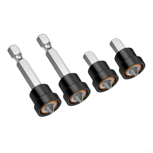 FACULX Trockenbau-Schrauben-Tiefen-Setter, magnetische Positionierungsschraubendreher-Bits, Sechskantschaft, Trockenbau-Schraubendreher-Bit-Set, Verlängerungssockel-Bohrer-Bithalter für FACULX Trockenbau-Schrauben-Tiefen-Setter, magnetische Positionierungsschraubendreher-Bits, Sechskantschaft, Trockenbau-Schraubendreher-Bit-Set, Verlängerungssockel-Bohrer-Bithalter für von FACULX