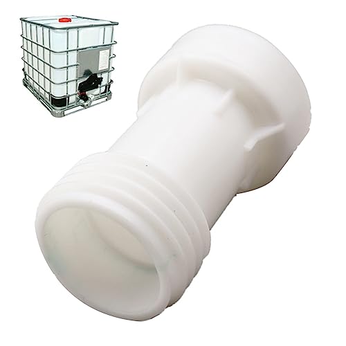 FACULX Verlängerung Ablauf Auslauf Schlauch IBC Wassertank Adapter S60* 6 IBC Ton Barrel Verlängerung Gelenk Kunststoff Gelenk Staub Abfluss Rohr Entladung von FACULX