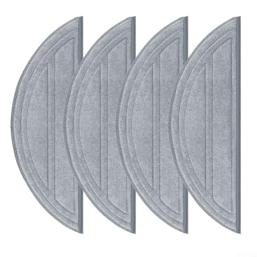 FACULX Wischmopp-Pads für Roborock Q10 Serie, Reinigungstuch, Staubsauger-Pads für Q10 S5/Q10 S5+/Q10 VF/Q10V Q10V+ Roboter-Staubsauger, Wischtuch-Ersatz (4 Stück) von FACULX