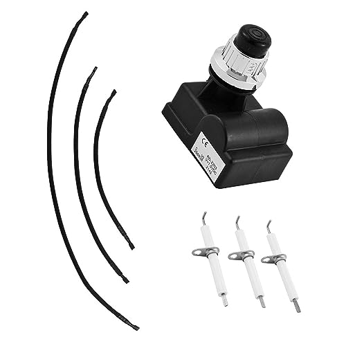 TS-IG3007 Zünder Kit Grill Ersatzteile für Memphis 4-in-1 Grill Druckknopf Elektronischer Zünder mit 3 Elektroden Zünder Brenner Montierte Elektrode 3 Drähte von FACULX