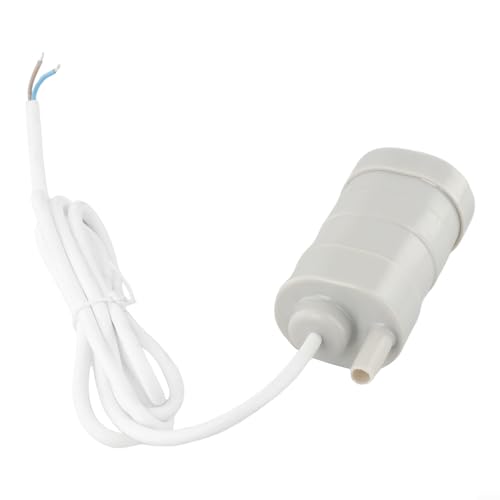 Tauchpumpe 12V DC 1500L/H Pumpe Wohnwagen Camping Garten Aquarium (Weiße Linie) für kleine Teiche und Süßwasser von FACULX