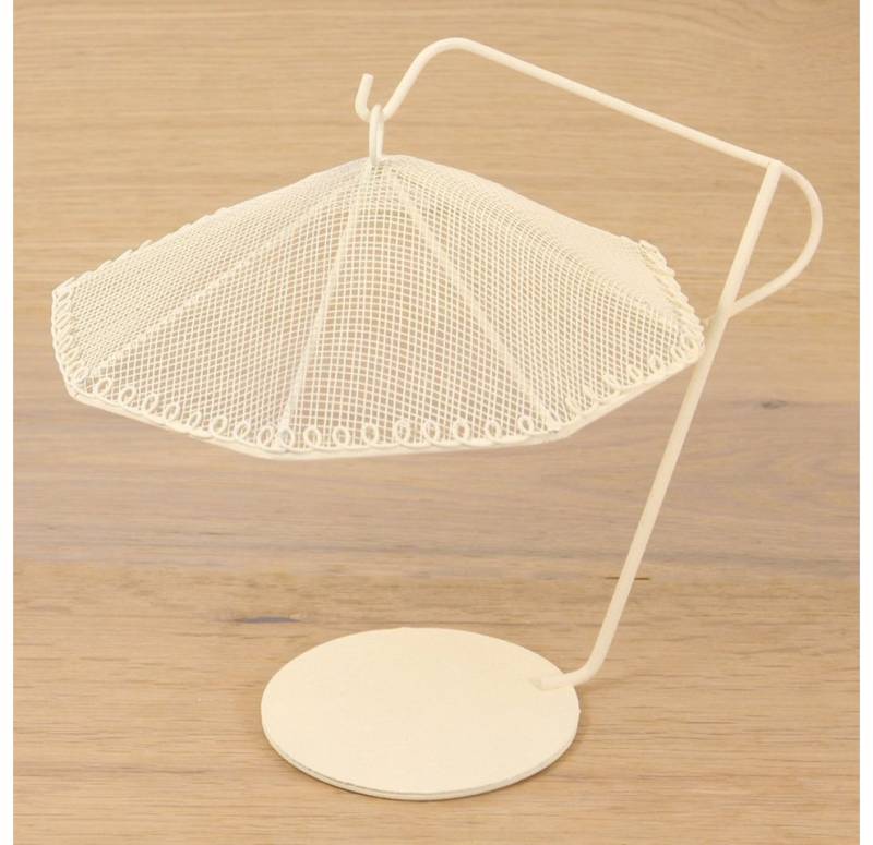 FADEDA Dekoobjekt 2x FADEDA Sonnenschirm groß, weiß, Höhe in cm: 19 (2 St) von FADEDA