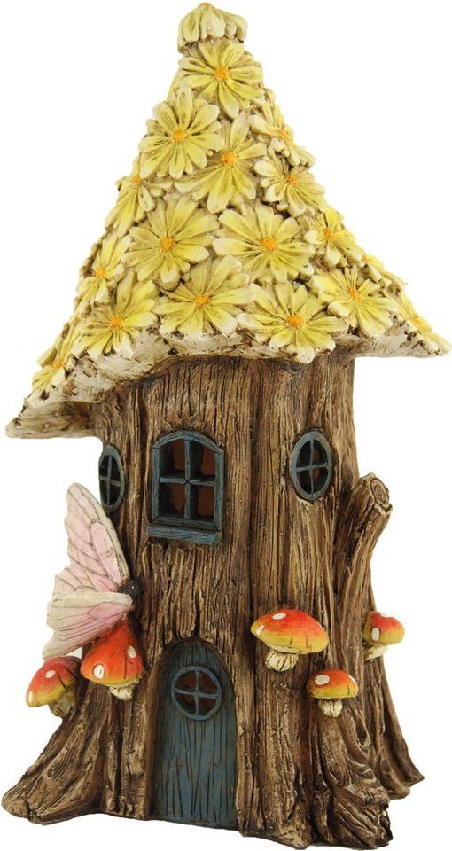 FADEDA Dekoobjekt FADEDA Baumhaus mit Blütendach, Höhe in cm: 29 (1 St) von FADEDA