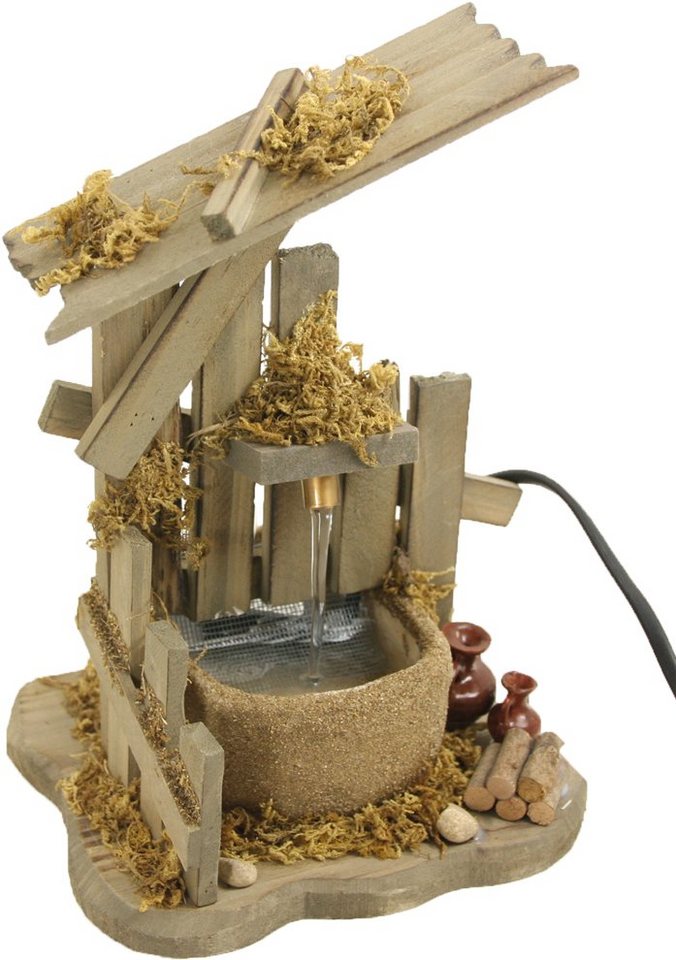 FADEDA Krippen-Zubehör FADEDA Brunnen, mit Krügen inkl. Pumpe, Höhe in cm: 24 (1 St) von FADEDA