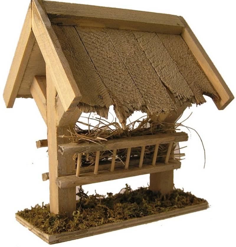 FADEDA Krippen-Zubehör FADEDA Futterkrippe mit Dach, Höhe in cm: 9 (1 St) von FADEDA