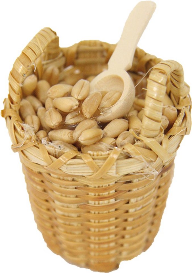 FADEDA Krippen-Zubehör FADEDA Korb mit Weizen, Höhe in cm: 5,5 (1 St) von FADEDA