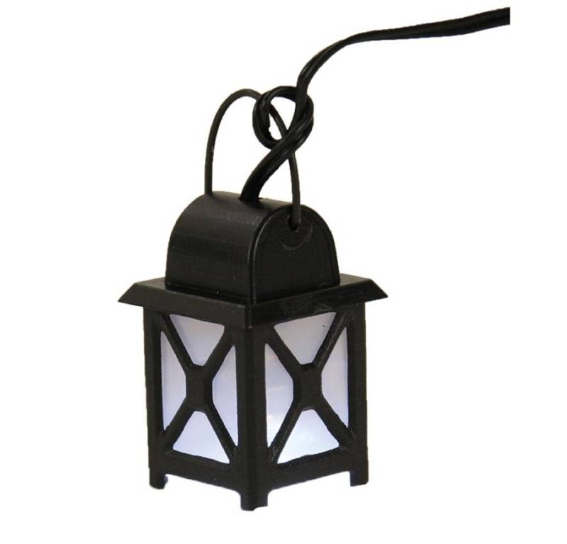 FADEDA Krippen-Zubehör FADEDA Laterne Kunststoff weiß, LED, Höhe in cm: 3,3 (1 St) von FADEDA