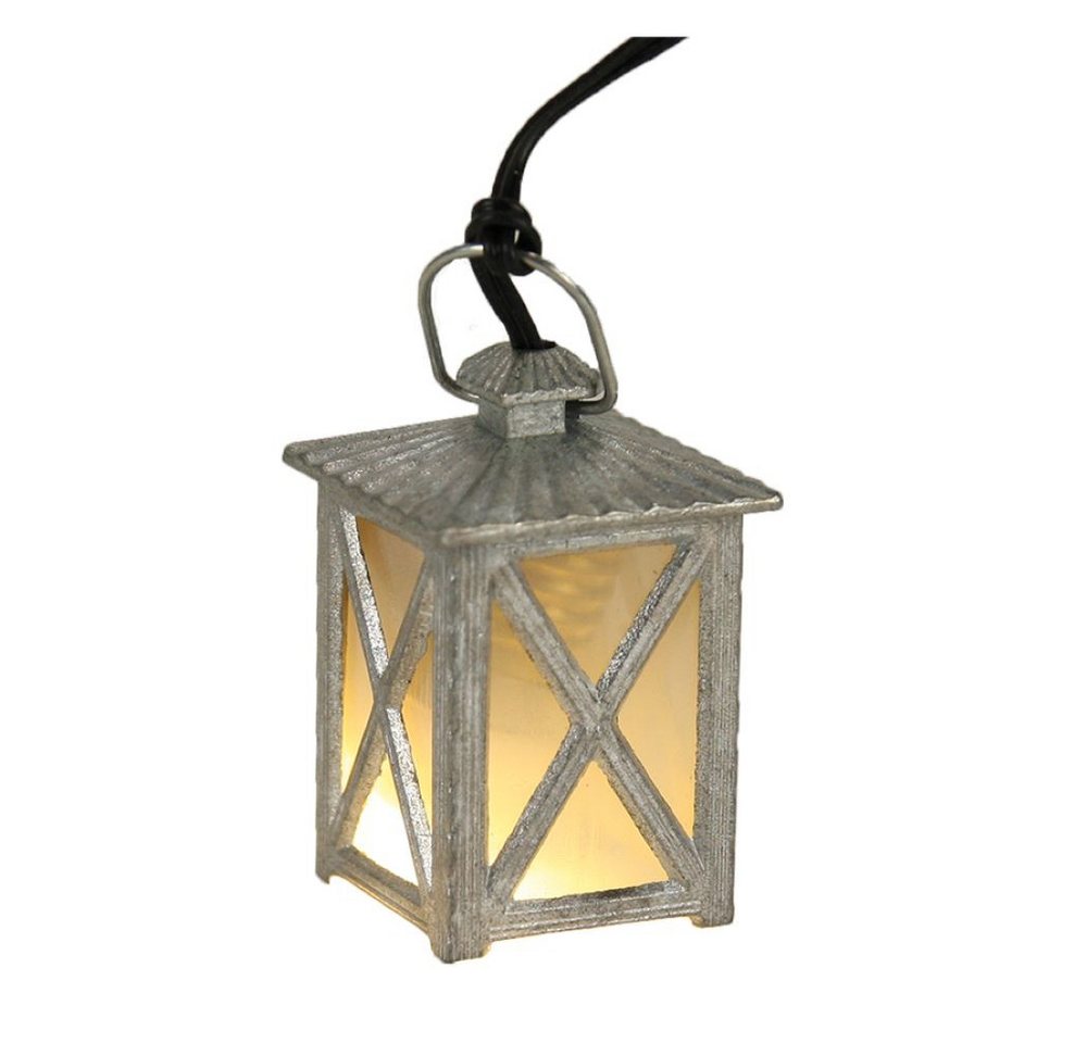 FADEDA Krippen-Zubehör FADEDA Laterne weiß, 4-eckig, 3,5V/LED, Höhe in cm: 3 (1 St) von FADEDA