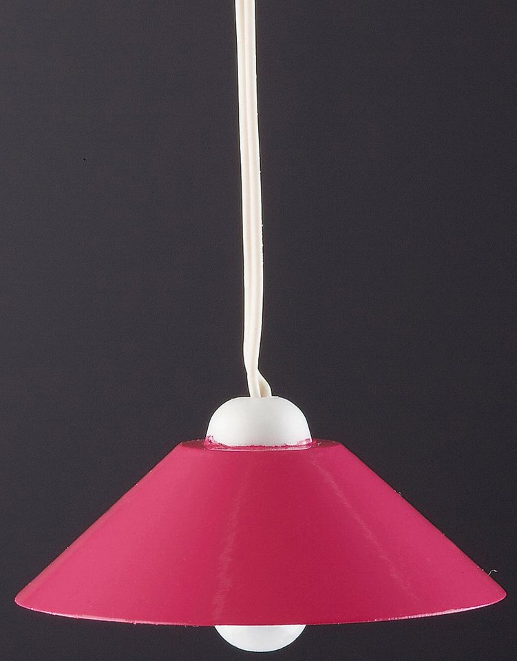 FADEDA Krippen-Zubehör Hängelampe rosa mit LED (0 St) von FADEDA