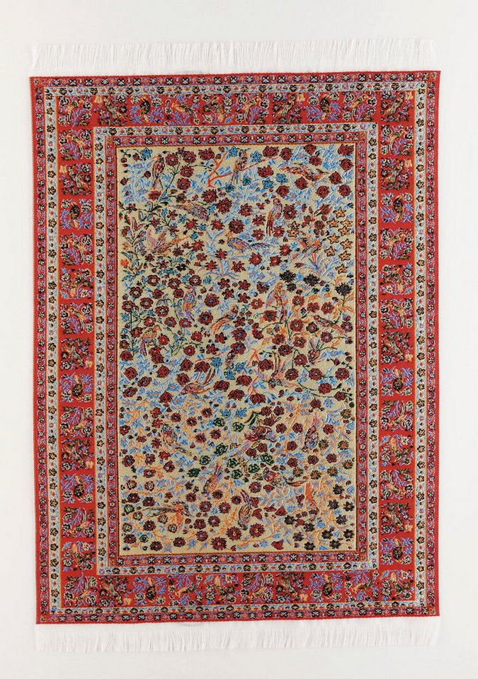 FADEDA Krippen-Zubehör Teppich groß rot (0 St) von FADEDA