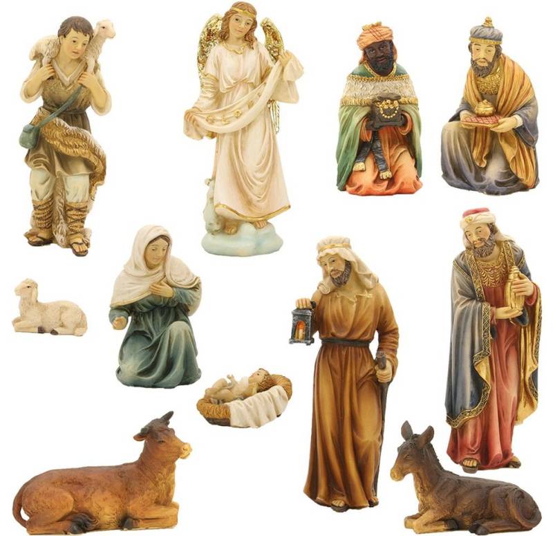 FADEDA Krippenfigur 11x FADEDA Krippenfiguren orientalisch, Höhe in cm: 11 (11 St) von FADEDA