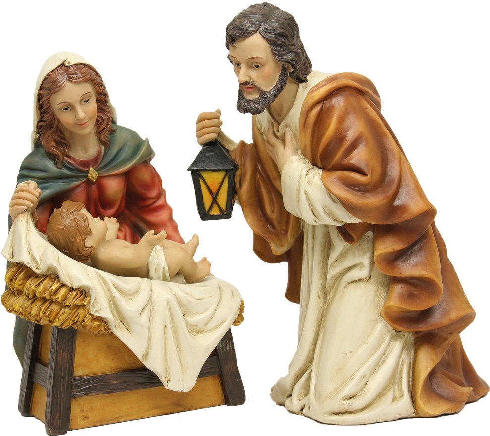 FADEDA Krippenfigur 3x FADEDA Heilige Familie, Höhe in cm: 15 (3 St) von FADEDA