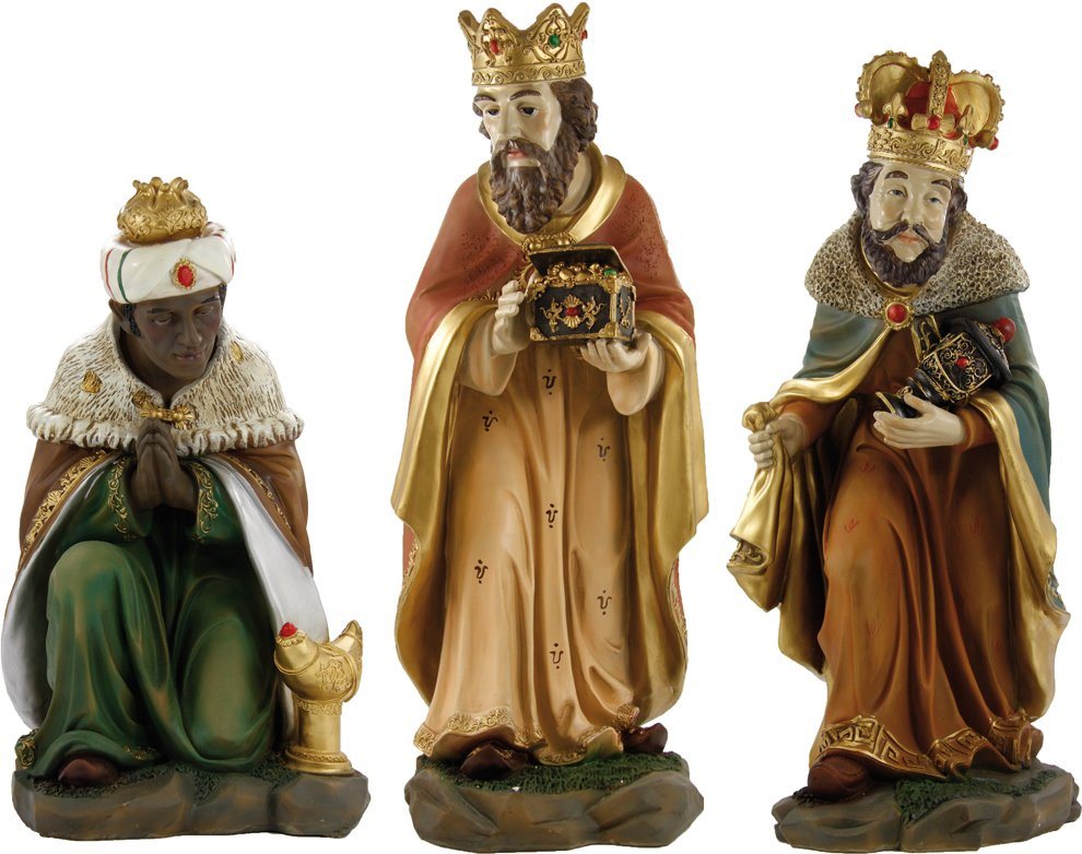 FADEDA Krippenfigur 3x FADEDA Hlg. Drei Könige, Höhe in cm: 60 (3 St) von FADEDA