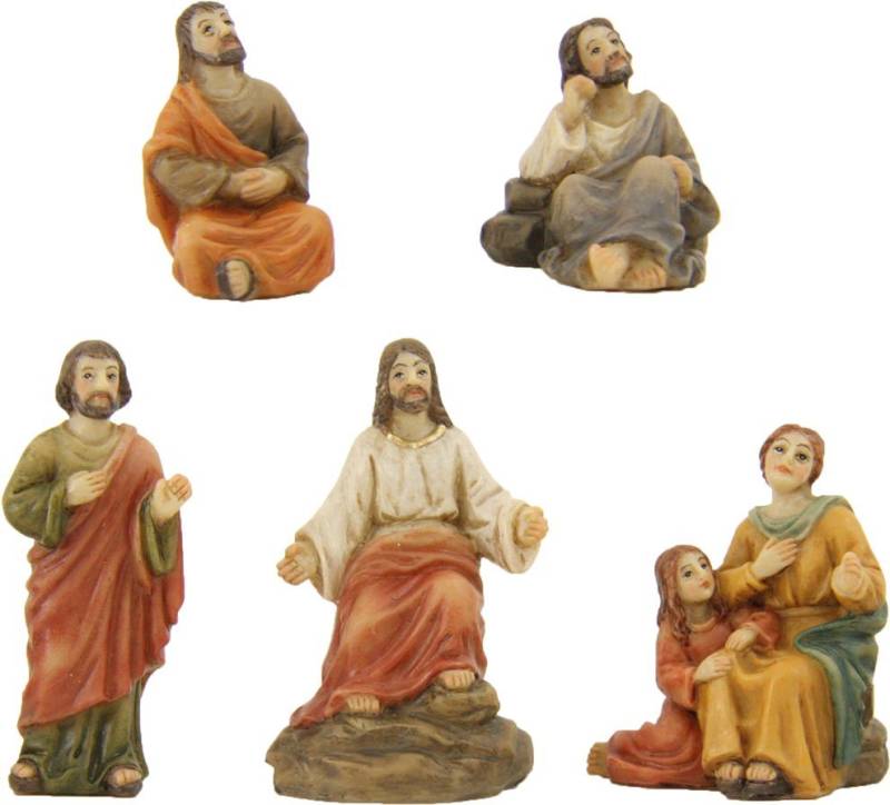 FADEDA Krippenfigur 5x FADEDA Passionsfiguren: Die Bergpredigt, Höhe in cm: 5 (5 St) von FADEDA