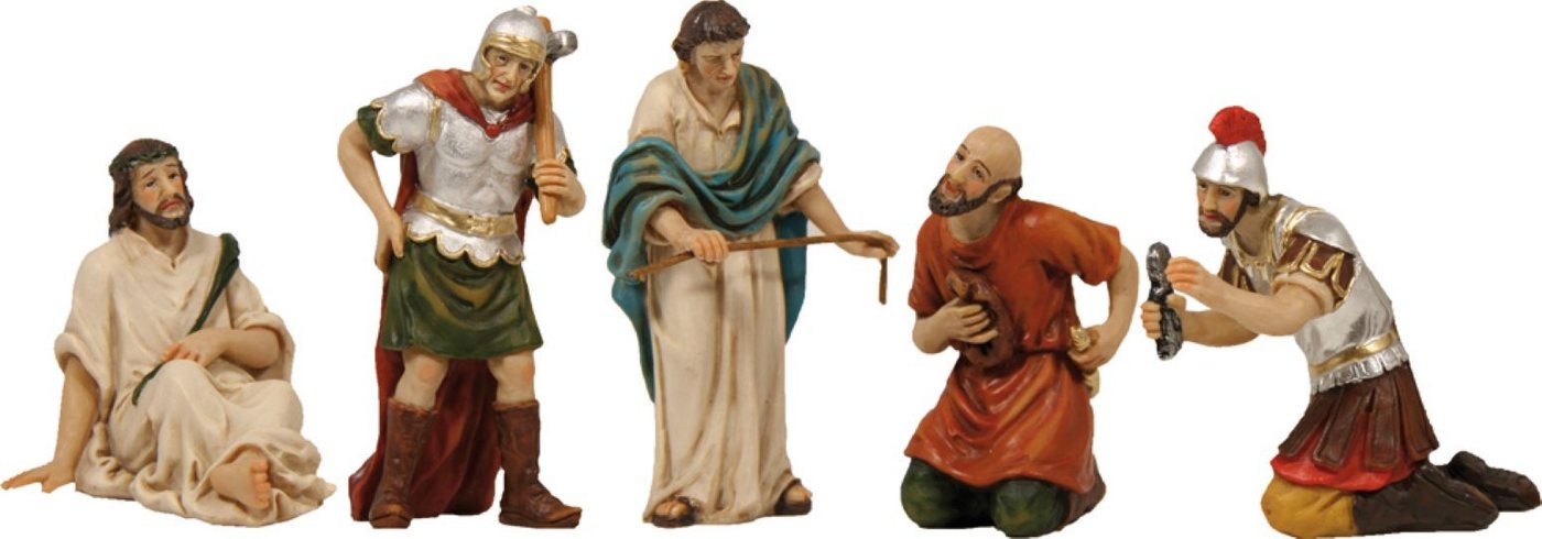 FADEDA Krippenfigur 5x FADEDA Passionsfiguren: Dornenkrönung, Höhe in cm: 9 (5 St) von FADEDA