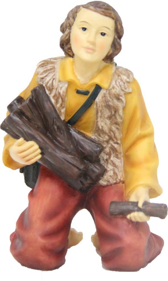 FADEDA Krippenfigur FADEDA Hirte mit Holz, Höhe in cm: 9 (1 St) von FADEDA