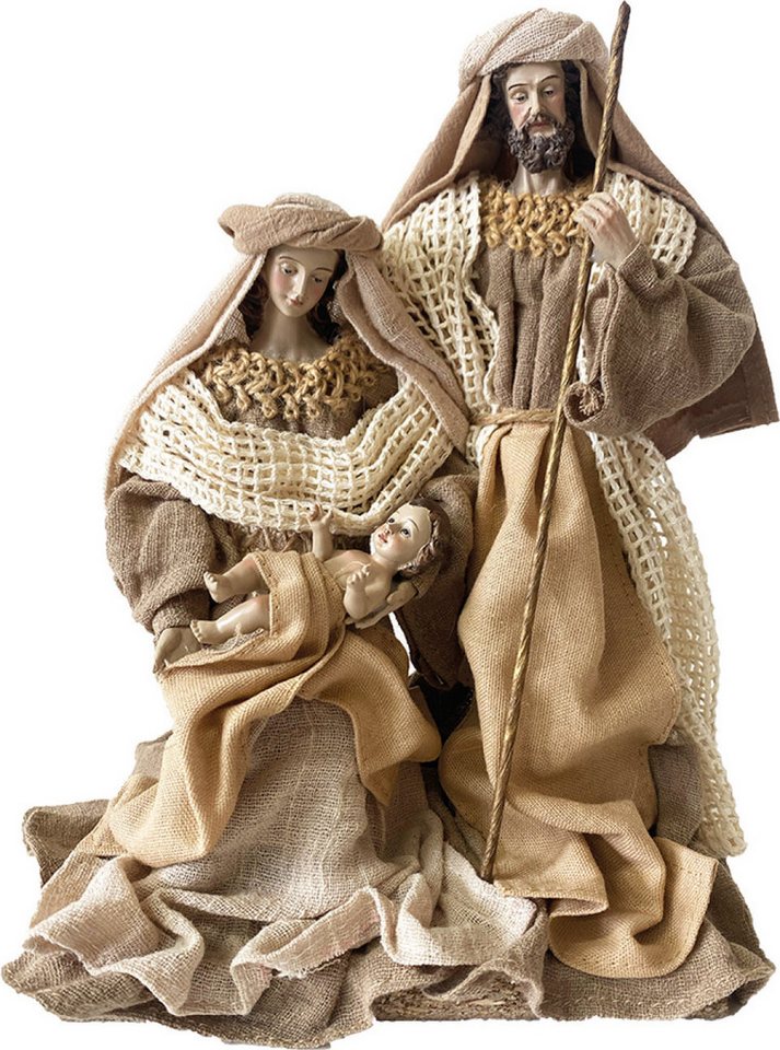 FADEDA Krippenfigur FADEDA Hlg. Familie, Krippenblock Ankleidefiguren, Höhe in cm: 25 (1 St) von FADEDA