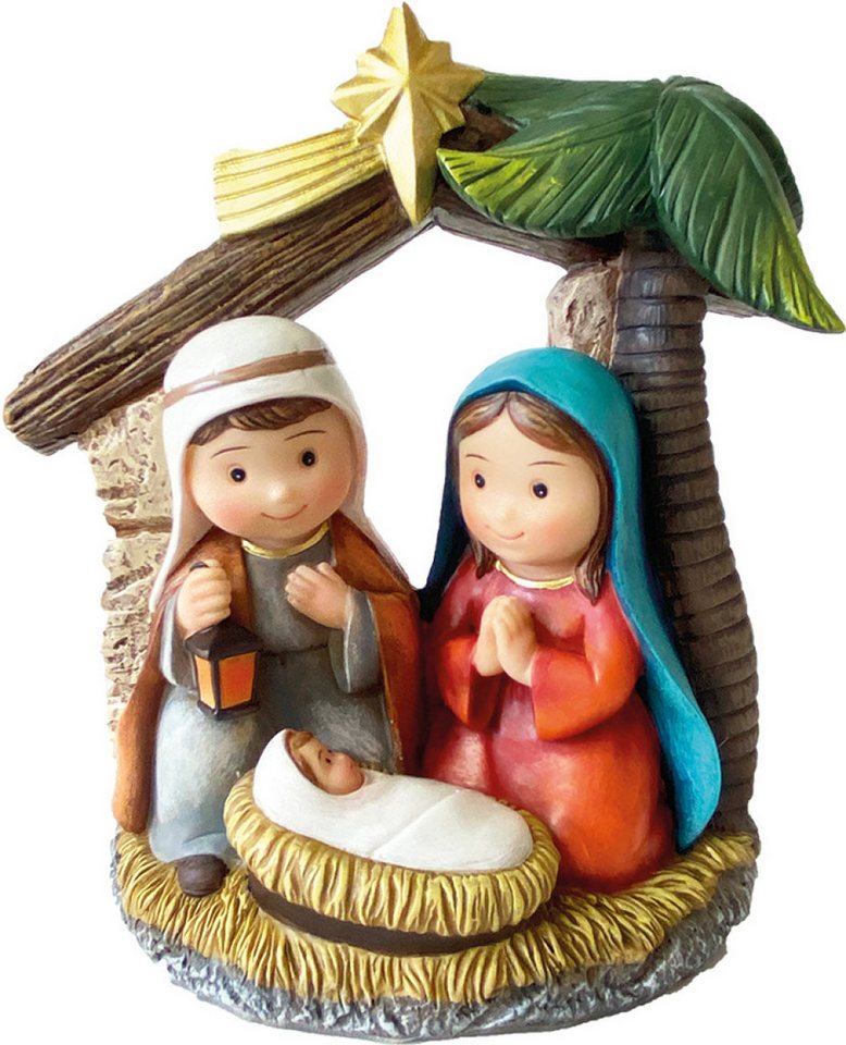 FADEDA Krippenfigur FADEDA Hlg. Familie, Krippenblock kindlich, Höhe in cm: 15 (1 St) von FADEDA