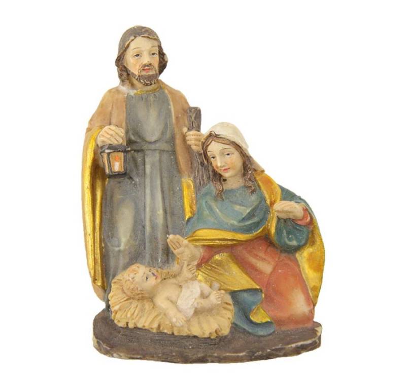 FADEDA Krippenfigur FADEDA Krippenblock, Hlg. Familie, mit Magnet, Höhe in cm: 7,8 (1 St) von FADEDA