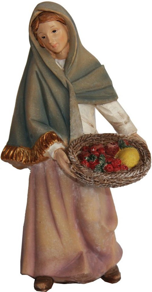FADEDA Krippenfigur FADEDA Magd mit Obstkorb, Höhe in cm: 9 (1 St) von FADEDA
