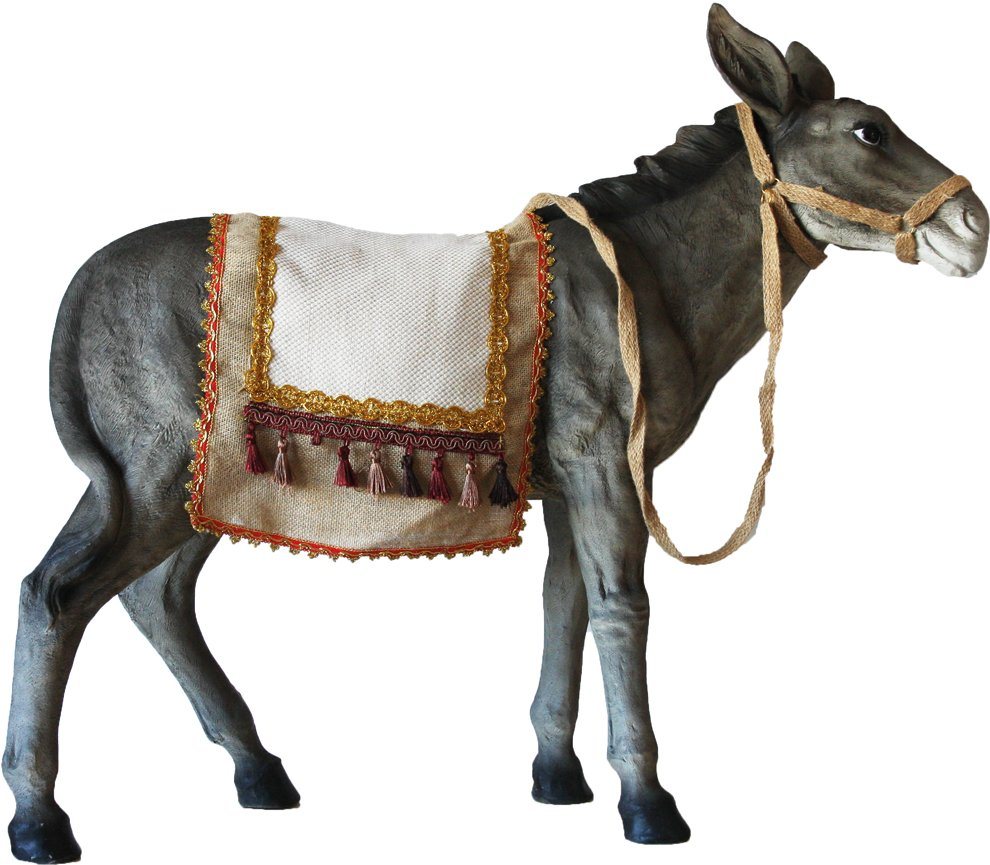 FADEDA Tierfigur FADEDA Esel mit Decke, Höhe in cm: 82 (1 St) von FADEDA