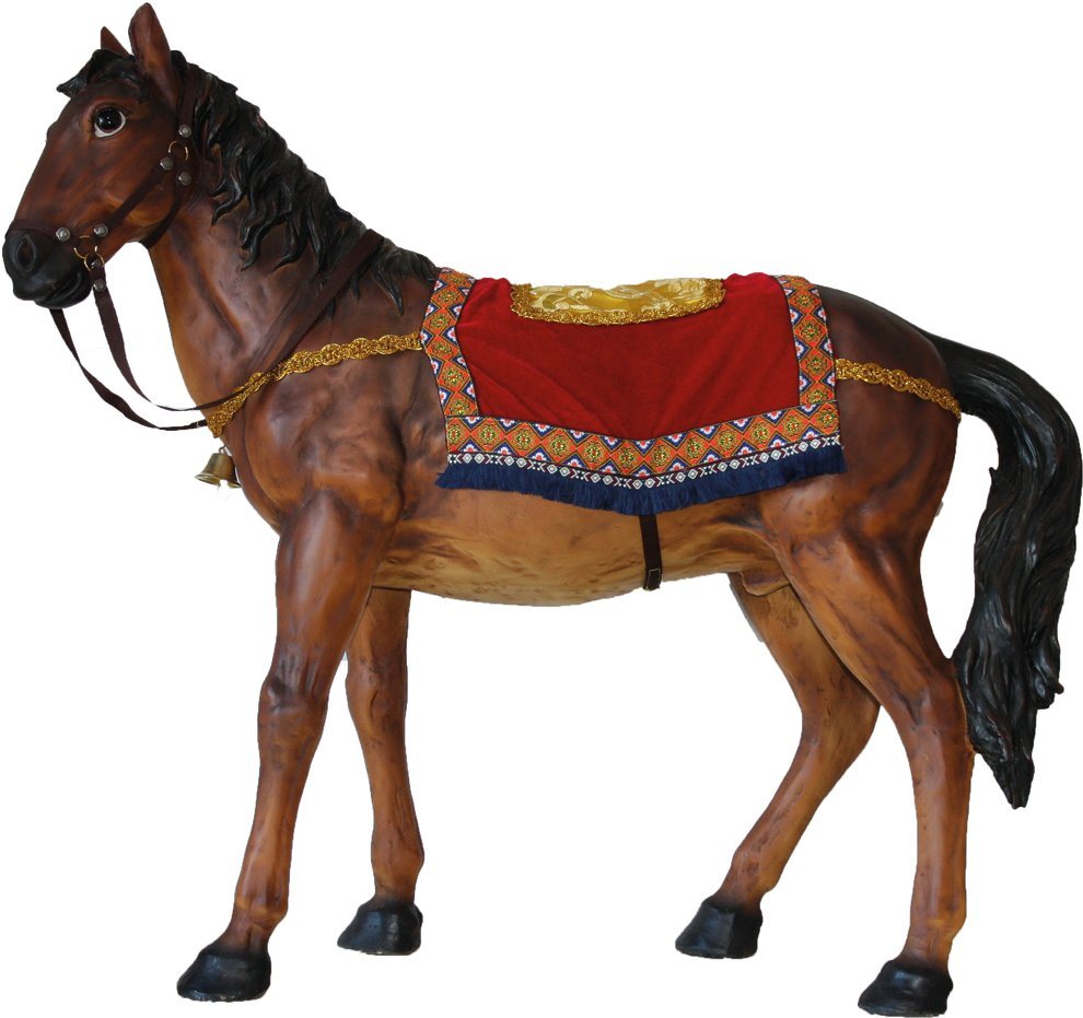 FADEDA Tierfigur FADEDA Pferd mit Decke, Höhe in cm: 90 (1 St) von FADEDA